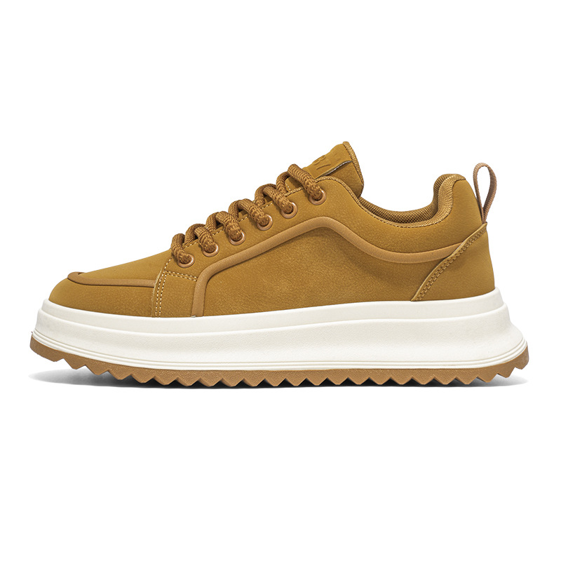 Men's Platform Lace-Up Casual Shoes 6