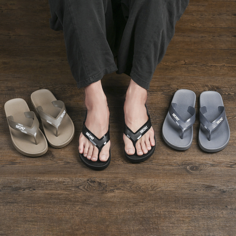 Men's Lightweight Waterproof Beach Flip-Flops detail 6