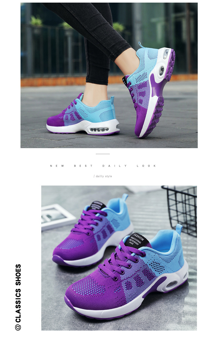 Women's Breathable Cushioned Running Shoes detail 16