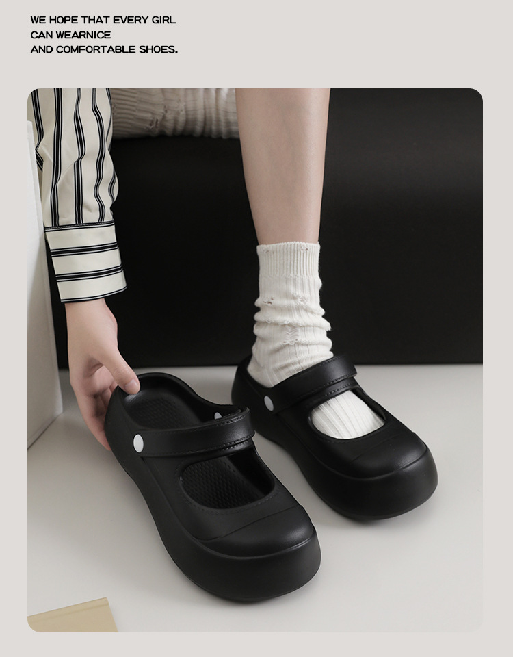 Chaussons à plateforme légers en EVA pour femmes detail 9