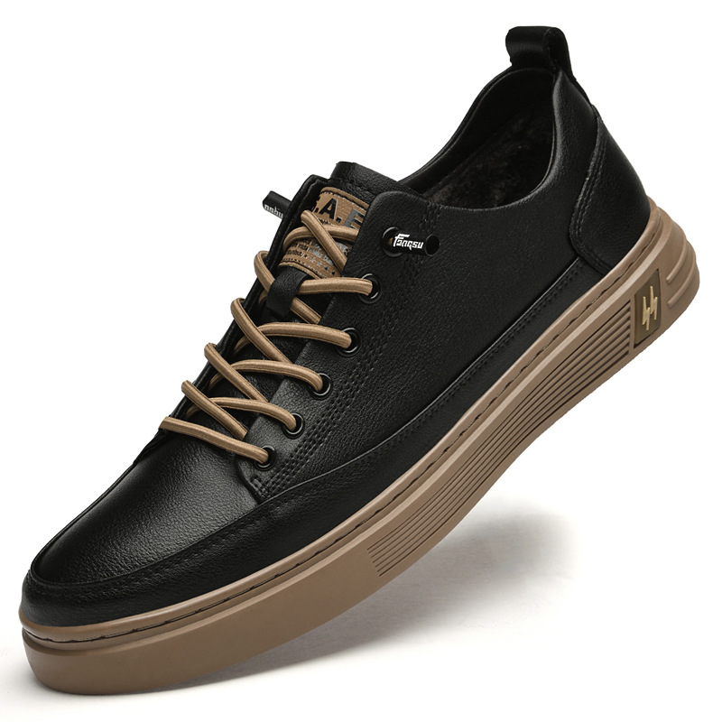 Black fleece lined