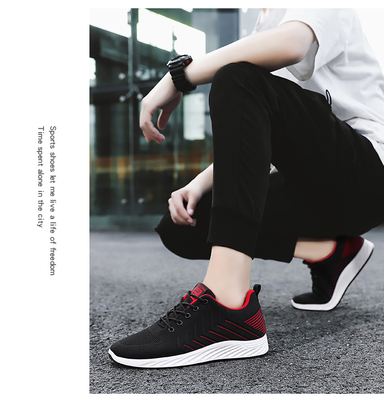 Atmungsaktive, leichte Herren-Laufschuhe aus Mesh detail 14