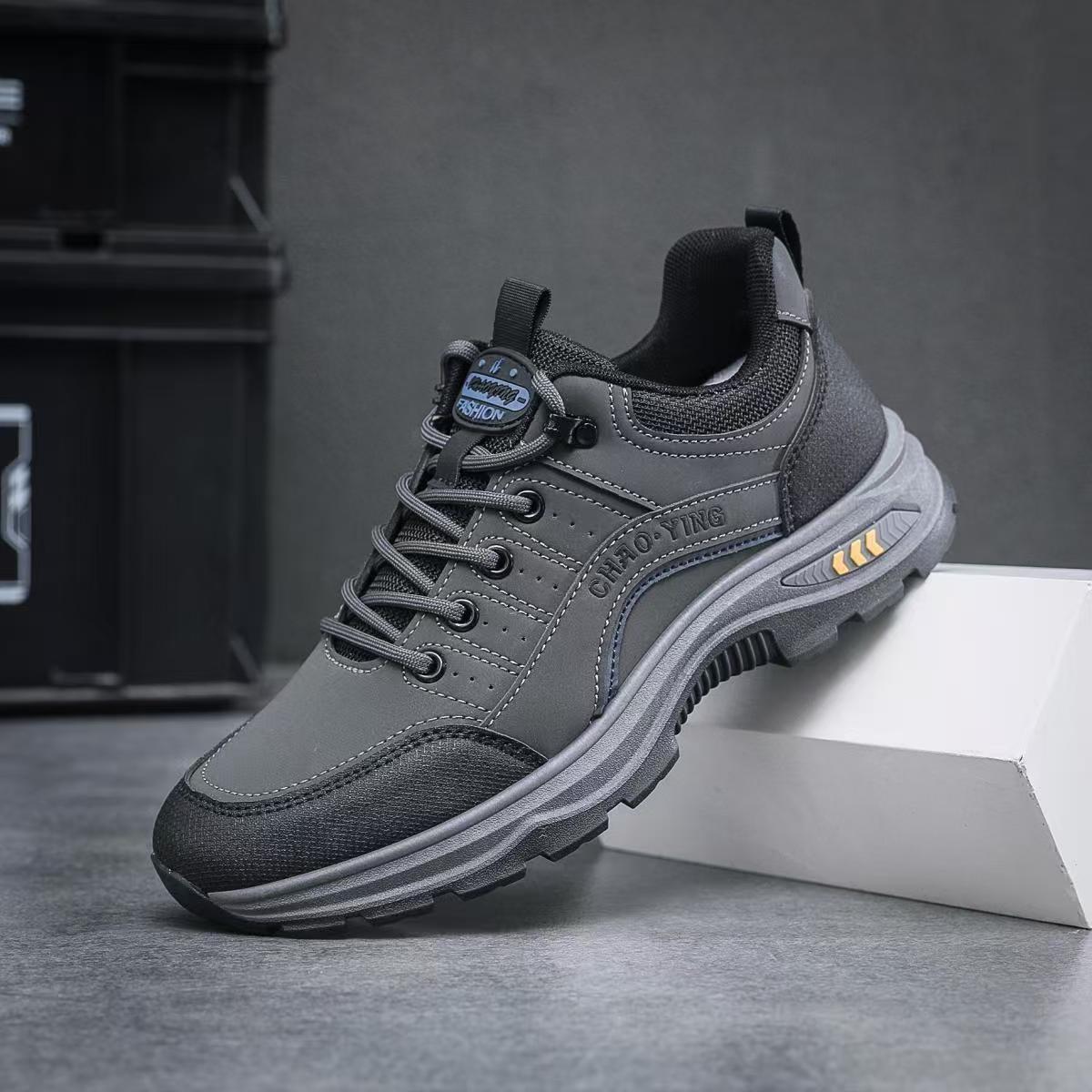 Men's Non-Slip Lace-Up Outdoor Casual Shoes detail 2
