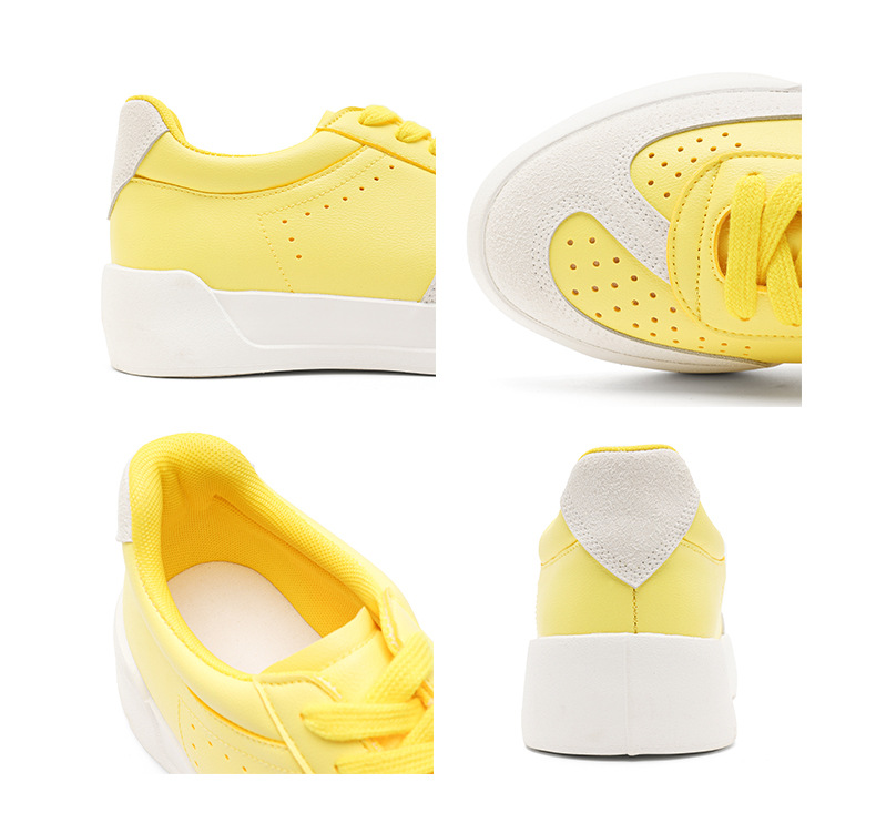 Chaussures casual à lacets respirantes pour homme au design colorblock detail 3