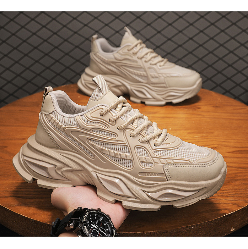 Atmungsaktive Plateau-Sneaker für Herren mit Dämpfung detail 10