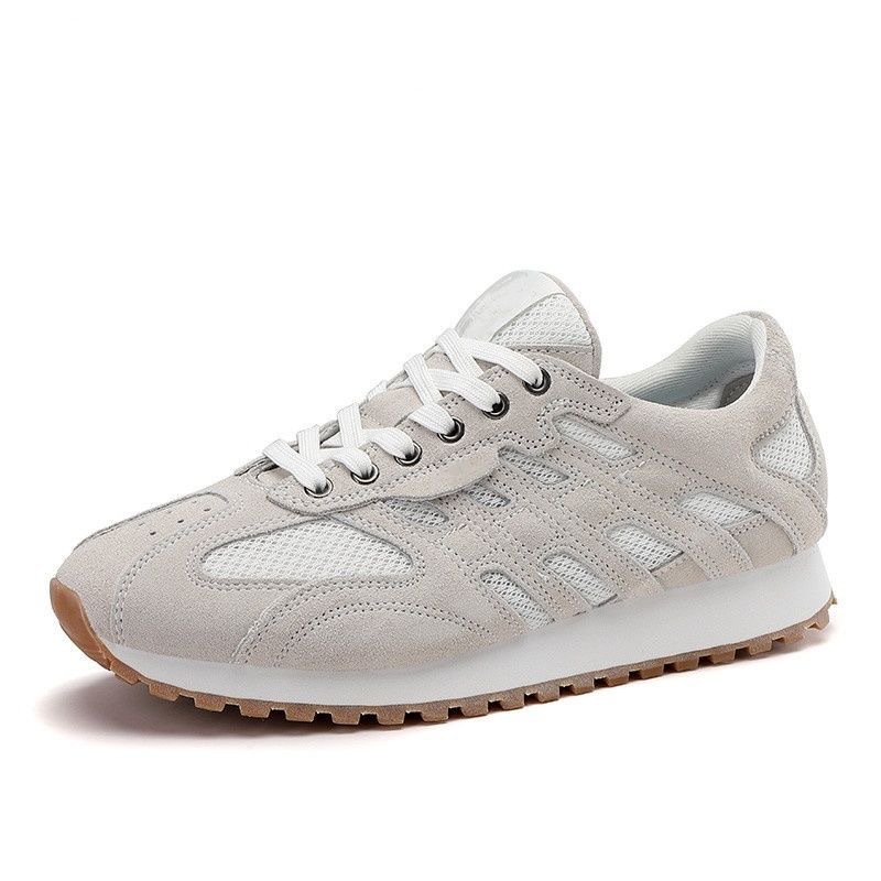 Men's Breathable Mesh Vintage Lace-Up Sneakers 6