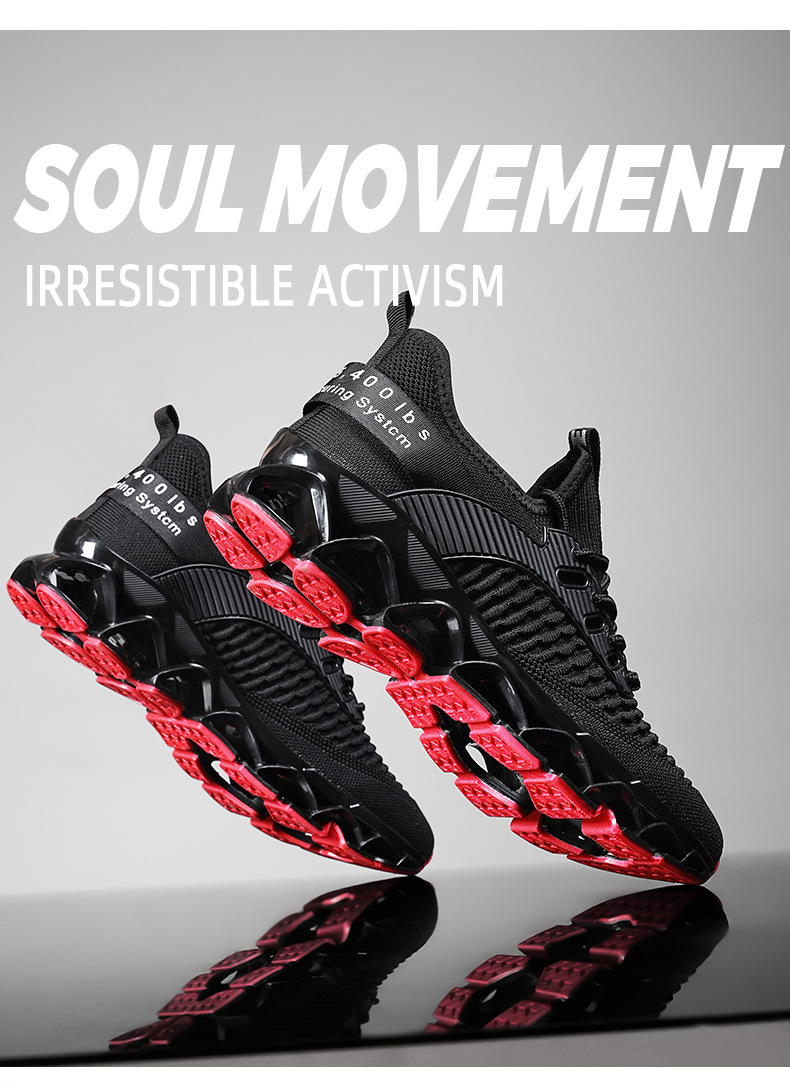 Atmungsaktive gedämpfte Laufschuhe für Herren detail 6