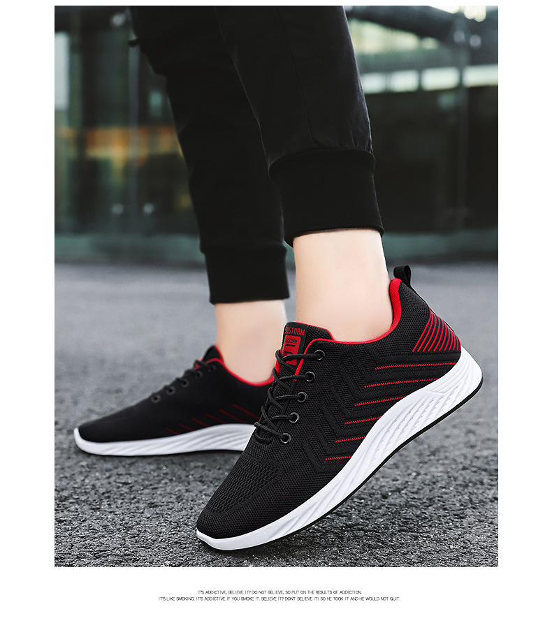 Atmungsaktive, leichte Herren-Laufschuhe aus Mesh detail 17