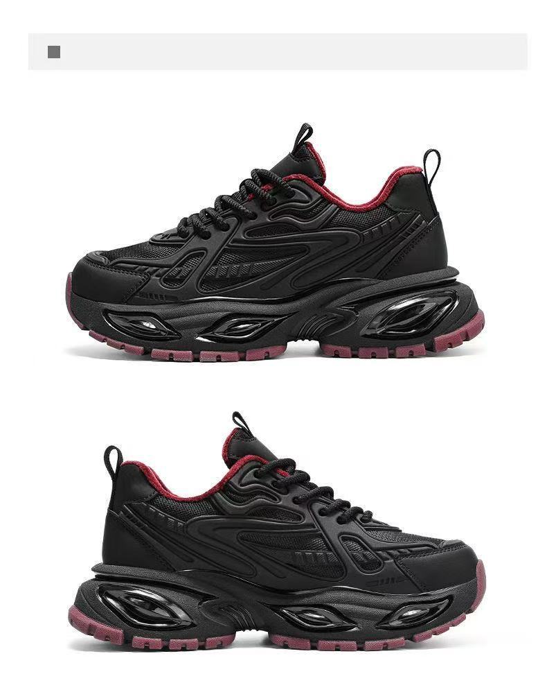 Atmungsaktive Plateau-Sneaker für Herren mit Mesh und Dämpfung detail 15