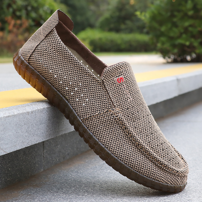 Leichte, atmungsaktive Slip-on-Freizeitschuhe für Herren detail 5