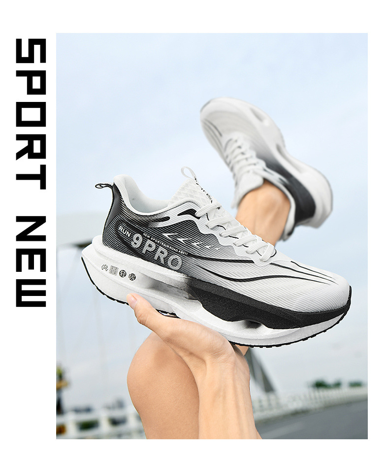 Men's Breathable Cushioned Running Shoes detail 16