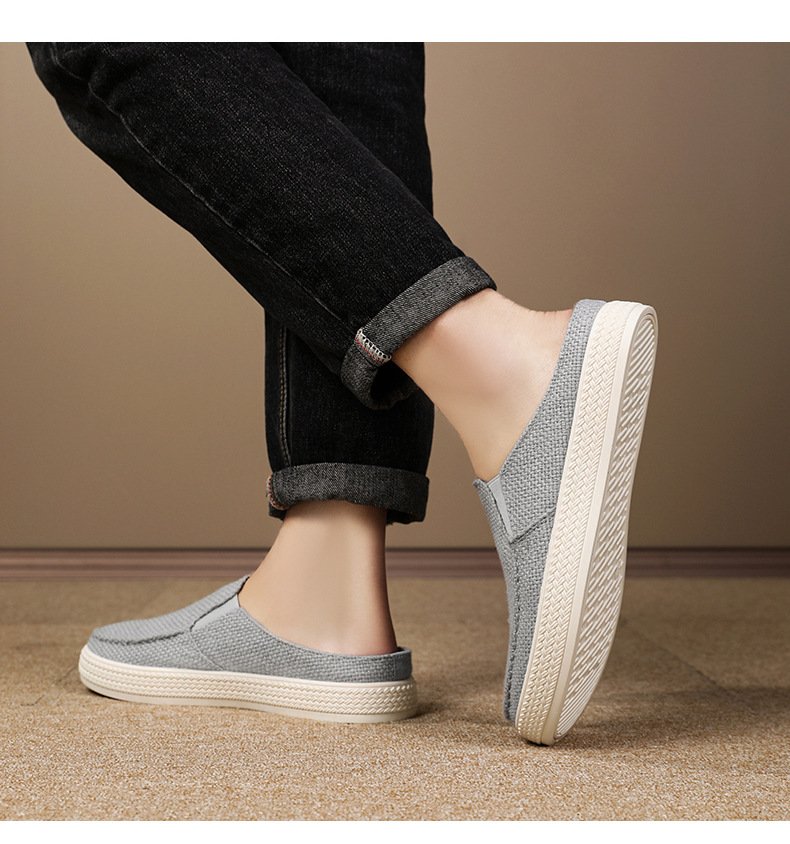 Chaussons sans gêne en mesh respirant pour homme detail 10