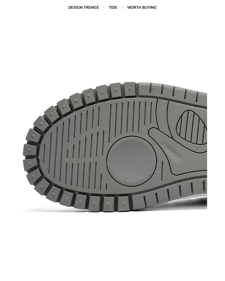 Chunky casual schoenen voor heren van canvas met plateauzool en colorblock detail 4
