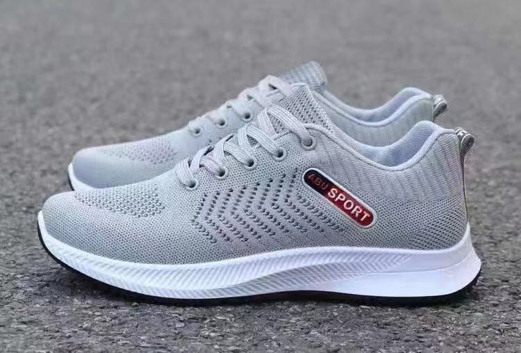 Atmungsaktive, leichte Strick-Laufschuhe für Herren detail 2