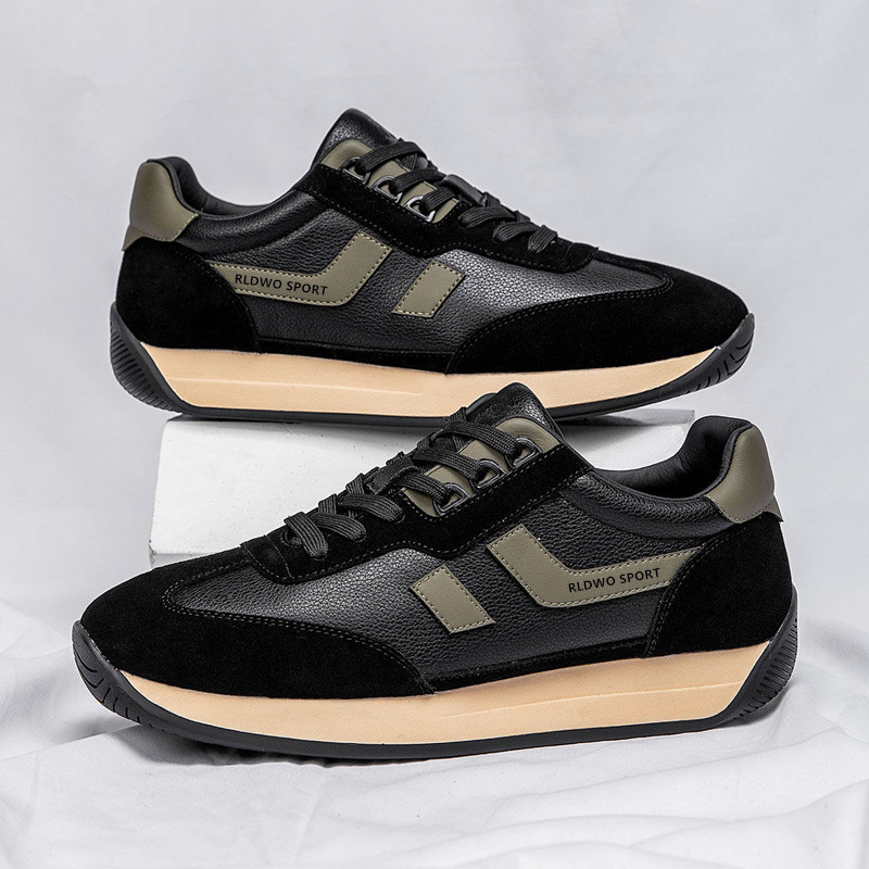 Men's Vintage Cushioned Lace-Up Casual Sneakers 2