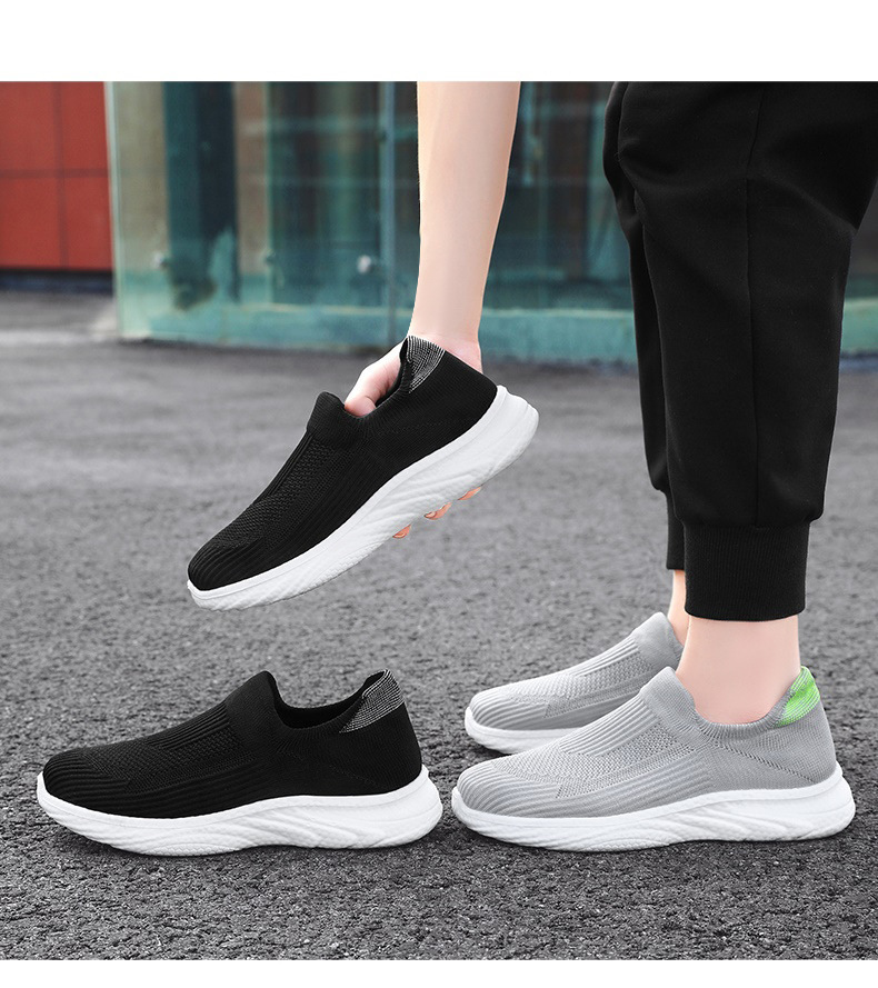 Ademende lichte instap casual schoenen voor dames detail 12