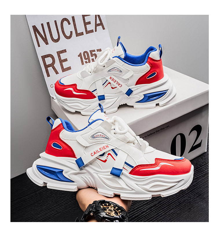 Zapatillas de deporte para hombre con plataforma y diseño color block detail 20