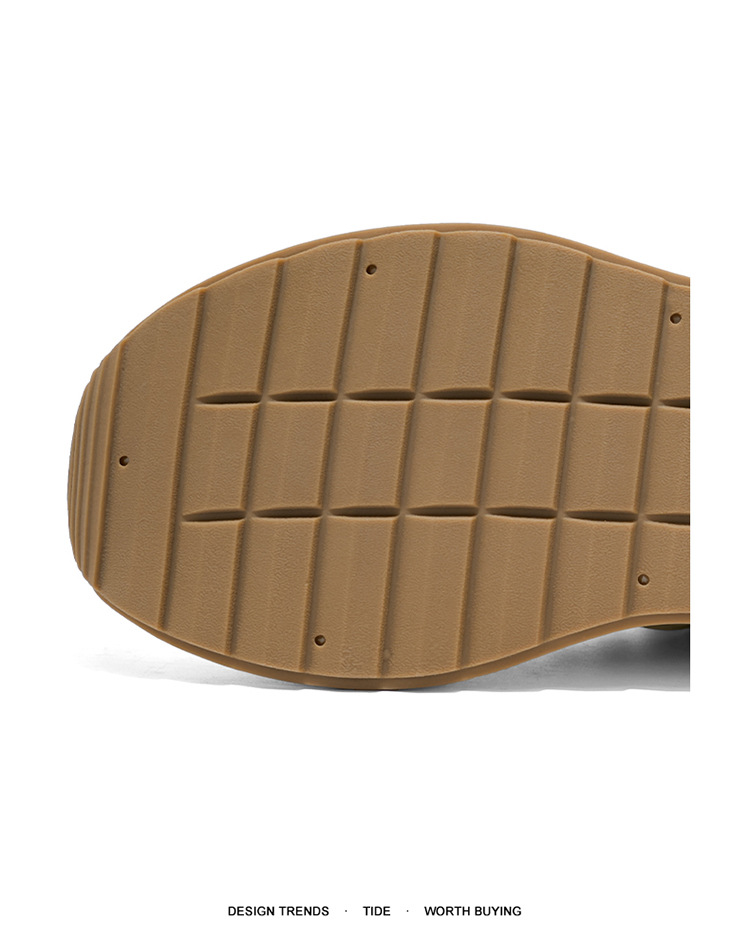 Chaussures casual pour homme à plateforme et lacets avec amorti detail 4