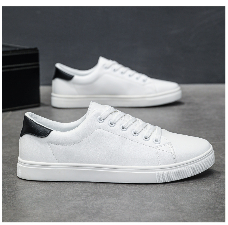 Men's Minimalist Lace-Up Casual Shoes detail 14