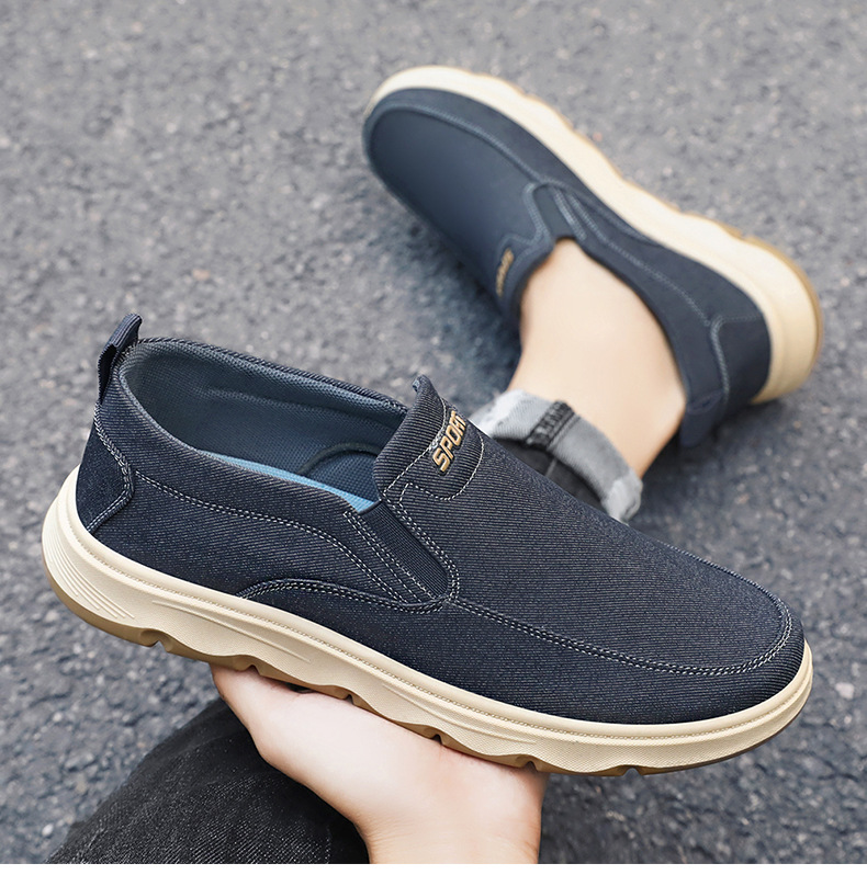 Scarpe casual slip-on traspiranti e leggere da uomo detail 9