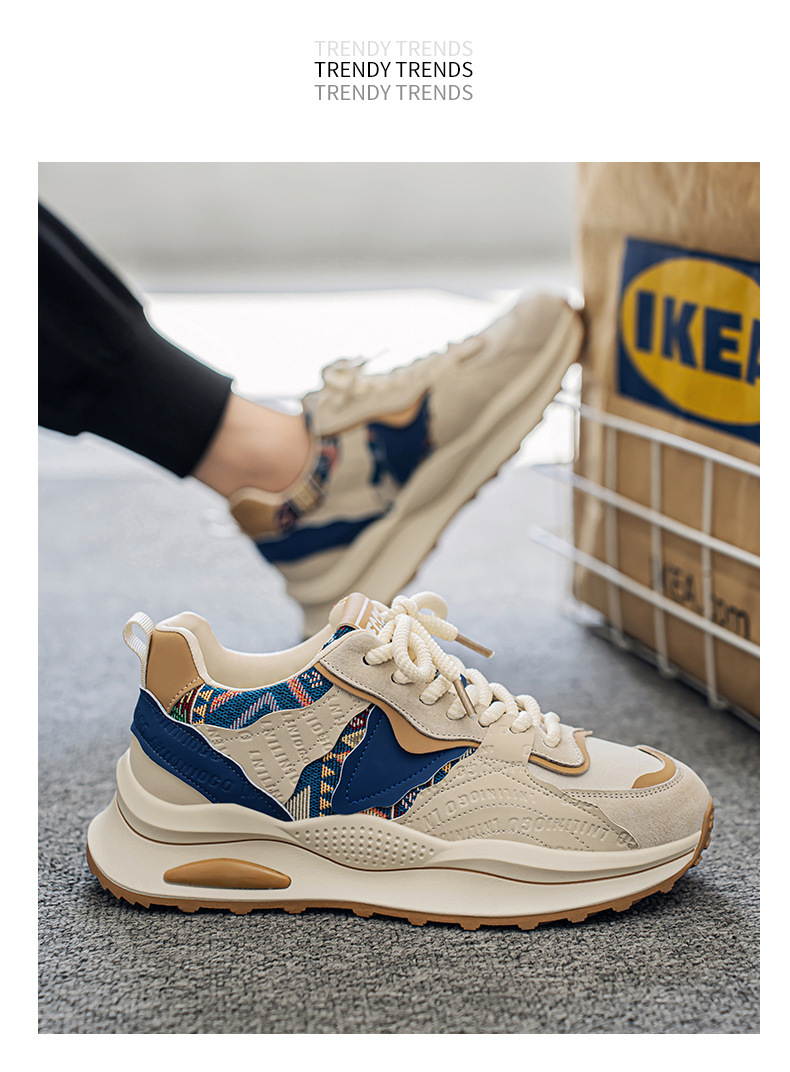 Zapatillas de deporte casuales para hombre estilo étnico detail 6