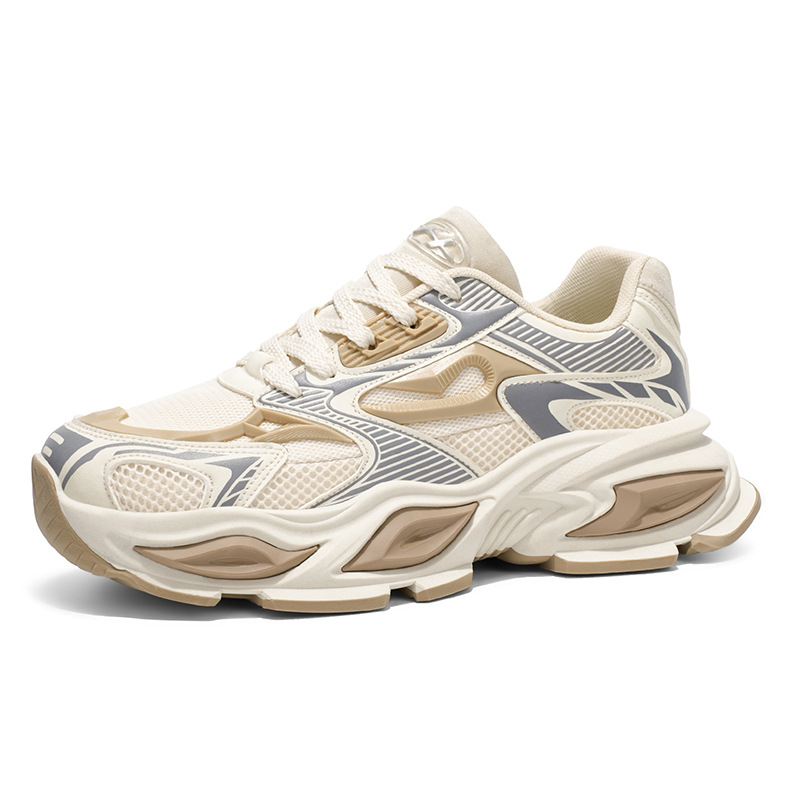 Atmungsaktive Chunky Plateau-Sneaker für Herren 6