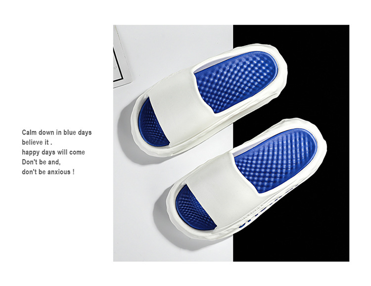 Chaussons ouverts homme en EVA à séchage rapide et semelle amortissante detail 9