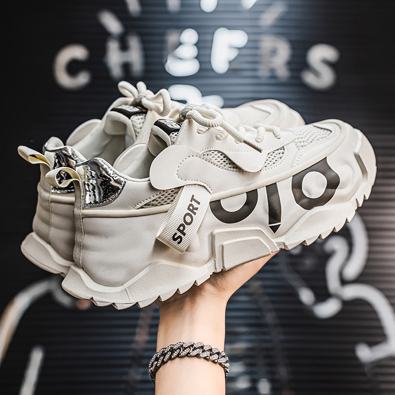 Zapatillas de deporte chunky unisex transpirables con plataforma detail 9