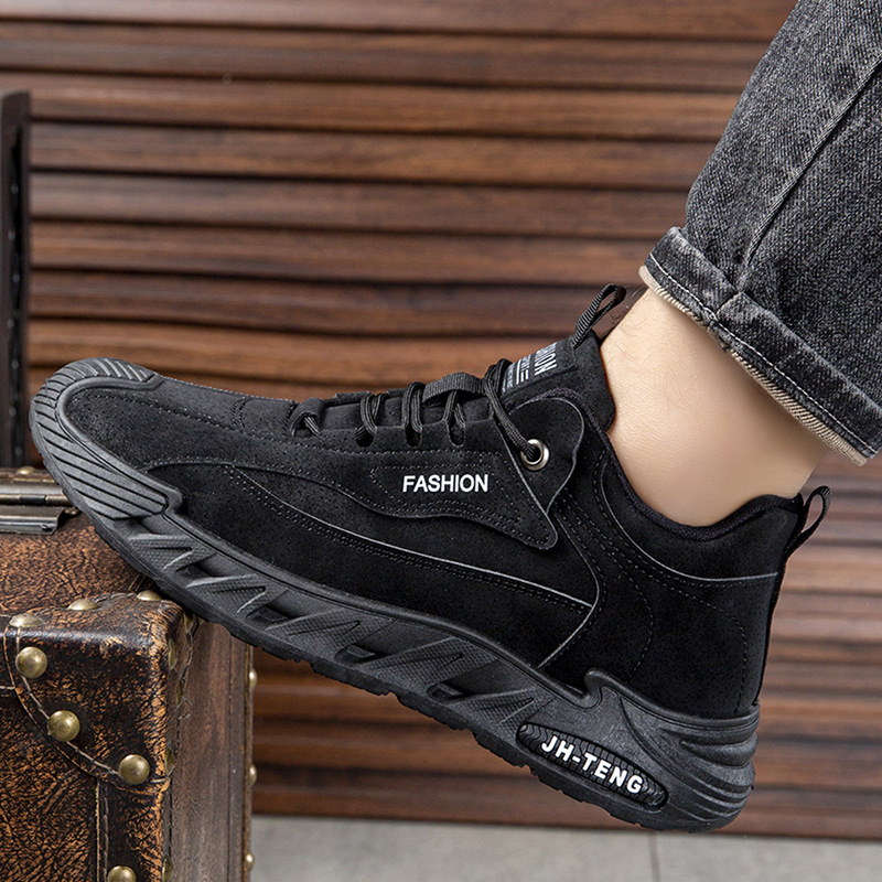 Black-fleece lined
