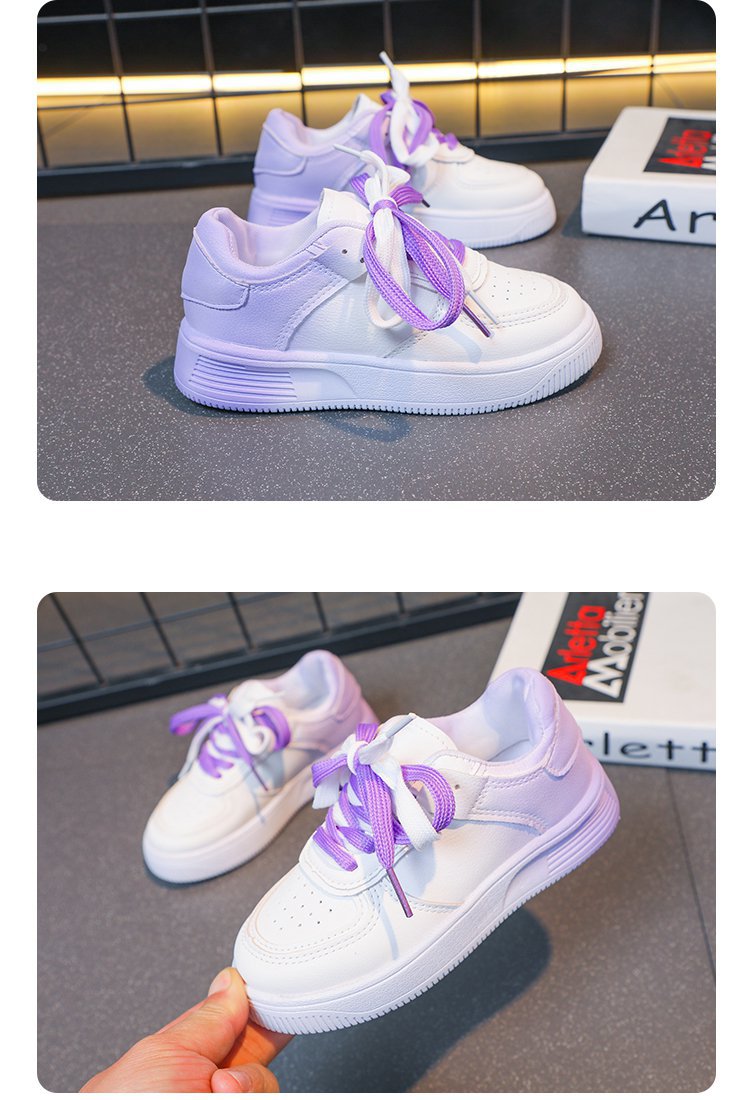 Sneakers casual donna stringate con plateau e motivo colorblock detail 9