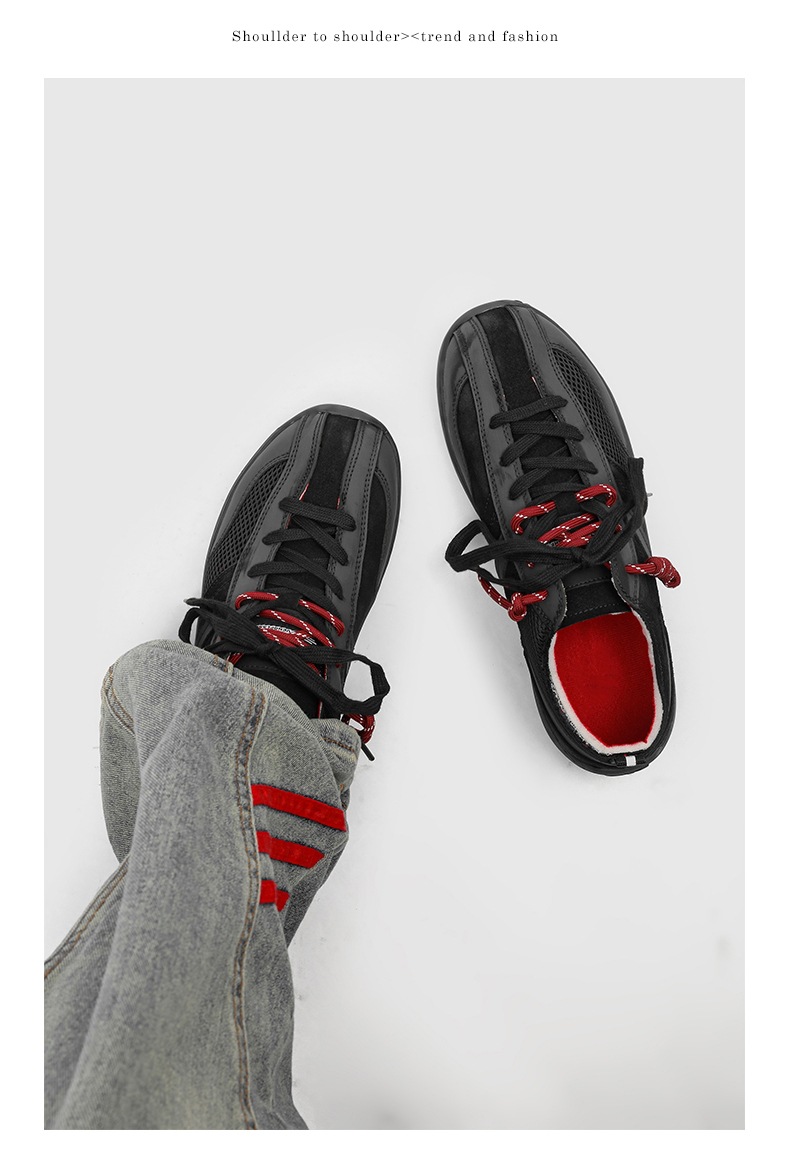 Atmungsaktive Freizeitschuhe für Herren mit Schnürung & Colorblocking detail 11