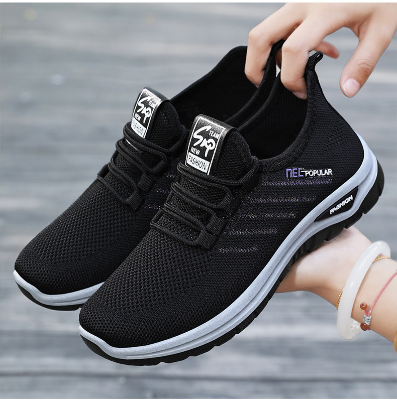 Women's Breathable Knit Lightweight Casual Sneakers detail 6