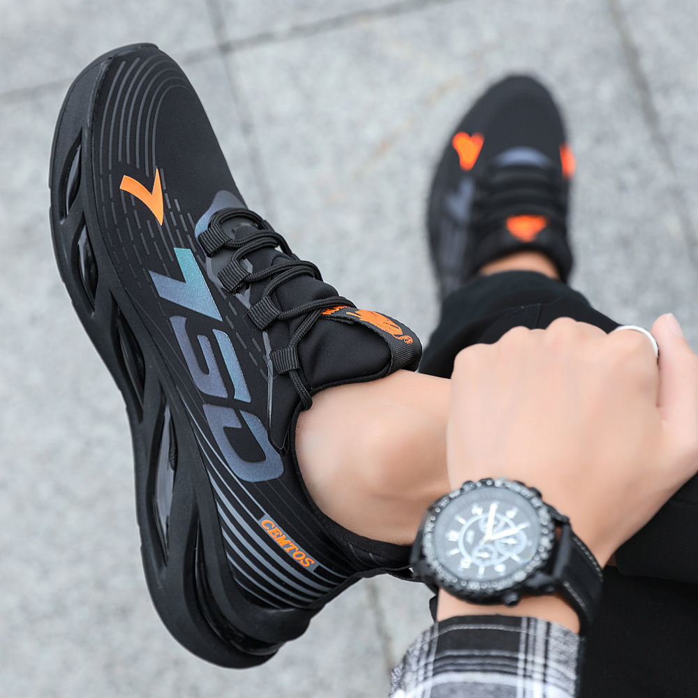 Atmungsaktive gedämpfte Laufschuhe für Herren 4