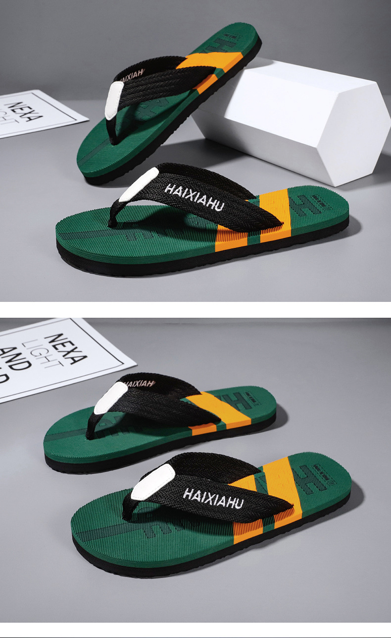 Men's Lightweight Non-Slip Casual Flip-Flops detail 9