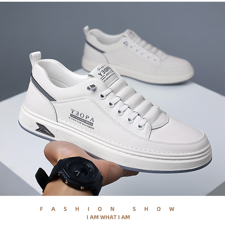 Rutschfeste Low-Top Freizeitschuhe für Herren mit Schnürung detail 11