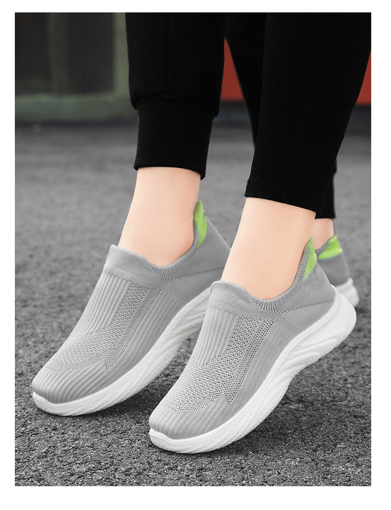 Ademende lichte instap casual schoenen voor dames detail 9