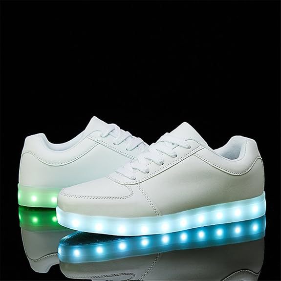 Unisex Schnür-Freizeitschuhe aus PU-Leder mit rutschfester Sohle 2
