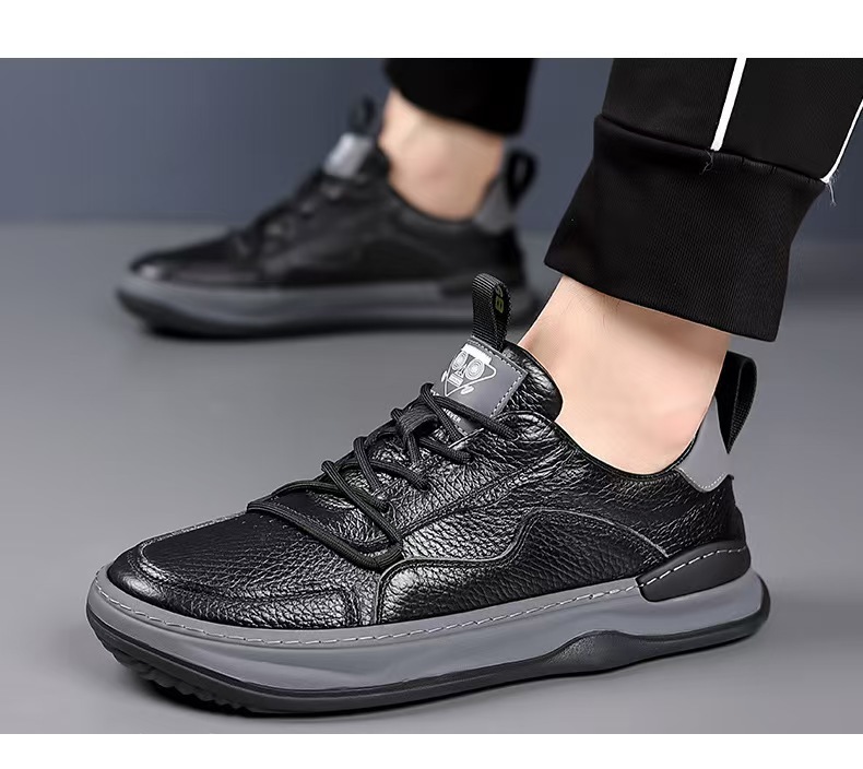 Scarpe casual da uomo stringate antiscivolo detail 2