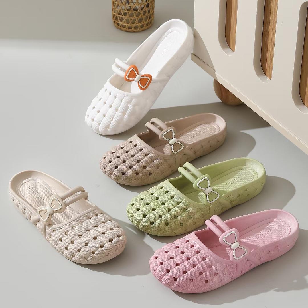 Ademende lichte instap-pantoffels van EVA voor dames detail 9
