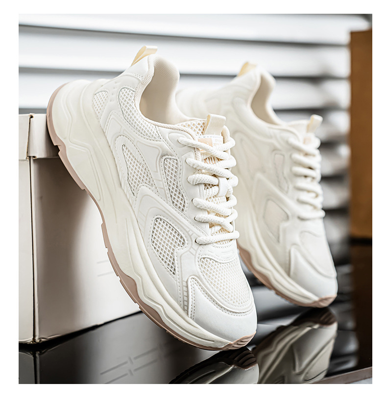 Atmungsaktive Herren-Sneaker mit Mesh & Dämpfung detail 8