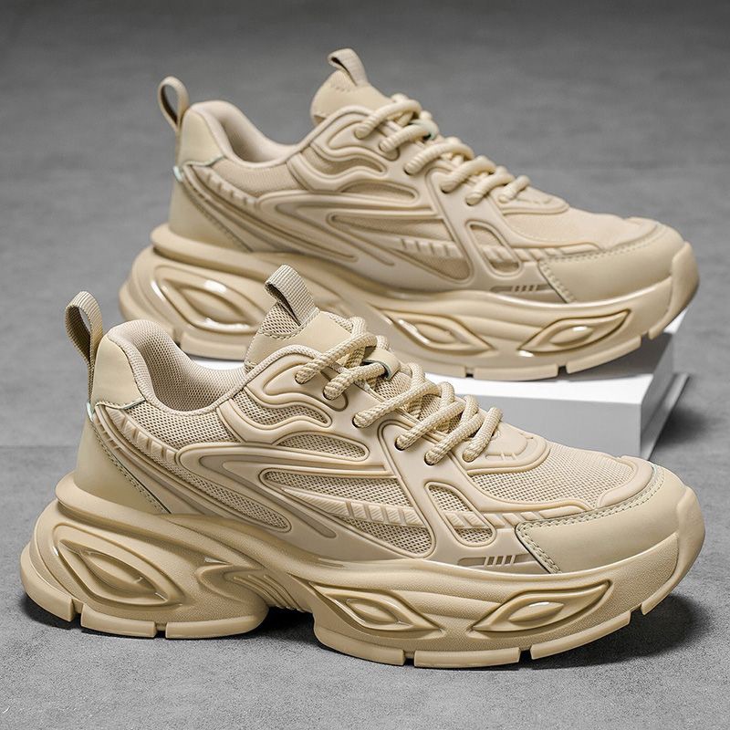 Atmungsaktive Plateau-Sneaker für Herren mit Dämpfung 3