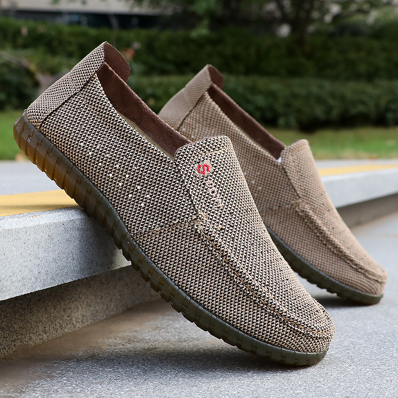 Leichte, atmungsaktive Slip-on-Freizeitschuhe für Herren detail 4