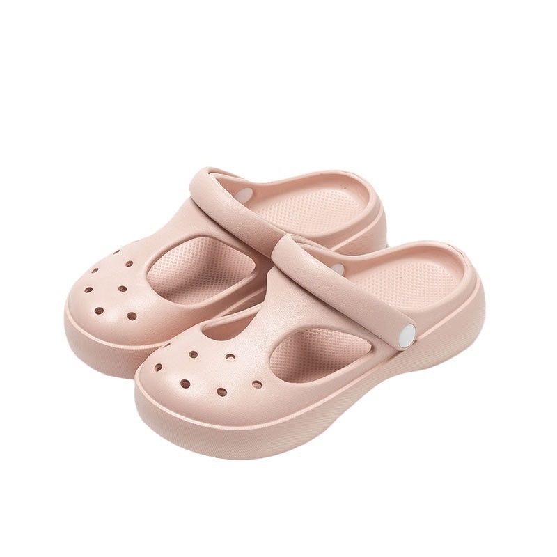 Lichtgewicht platform pantoffels voor dames van EVA 6