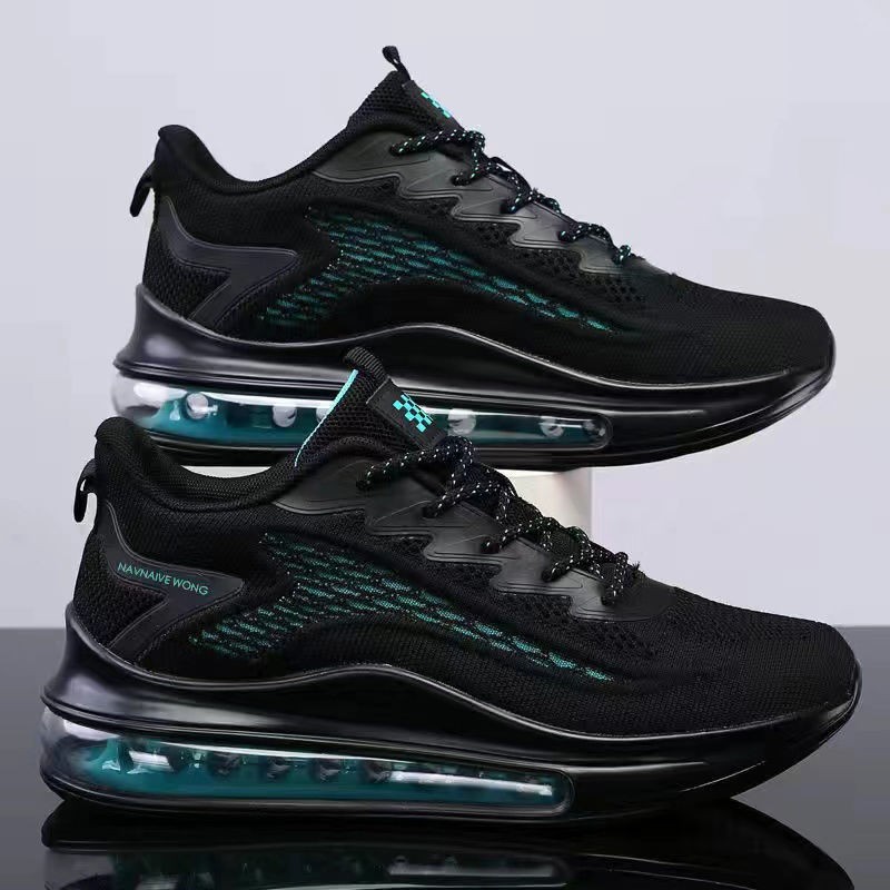 Atmungsaktive gedämpfte Herren-Laufschuhe aus Mesh 2
