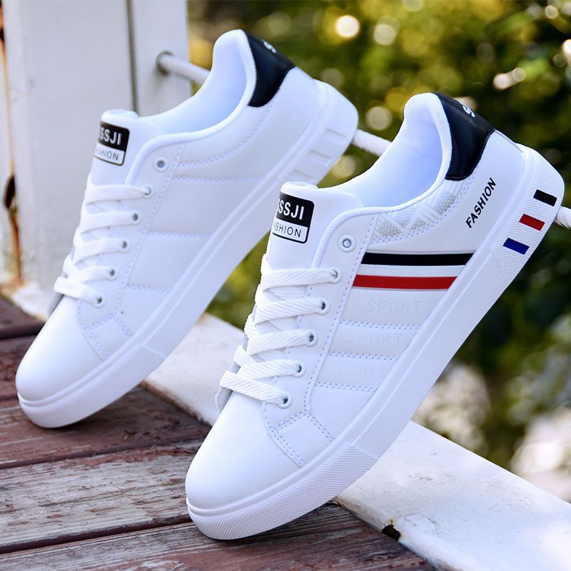 Men's Breathable Lace-Up Low-Top Casual Sneakers