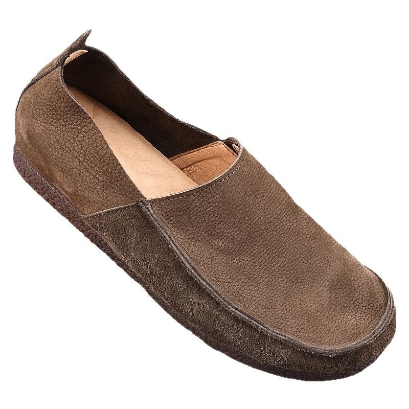 Herren Freizeitschuhe aus echtem Leder zum Hineinschlüpfen 6