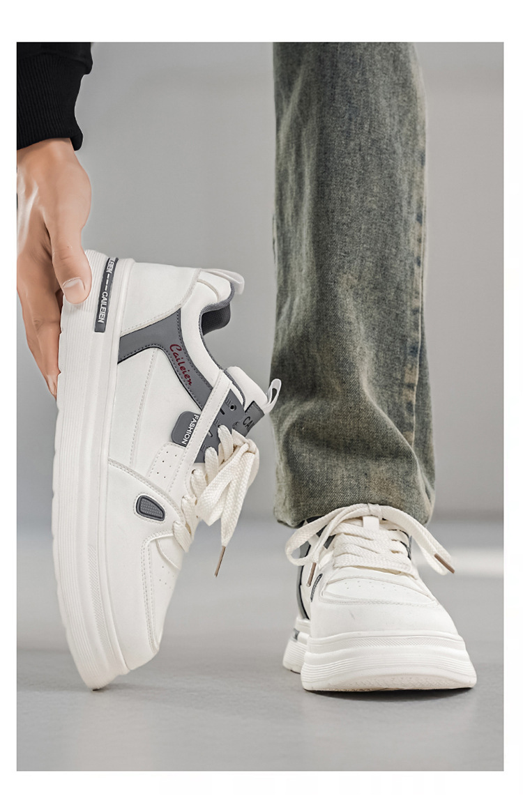 Chaussures casual pour homme à plateforme et semelle amortissante detail 3