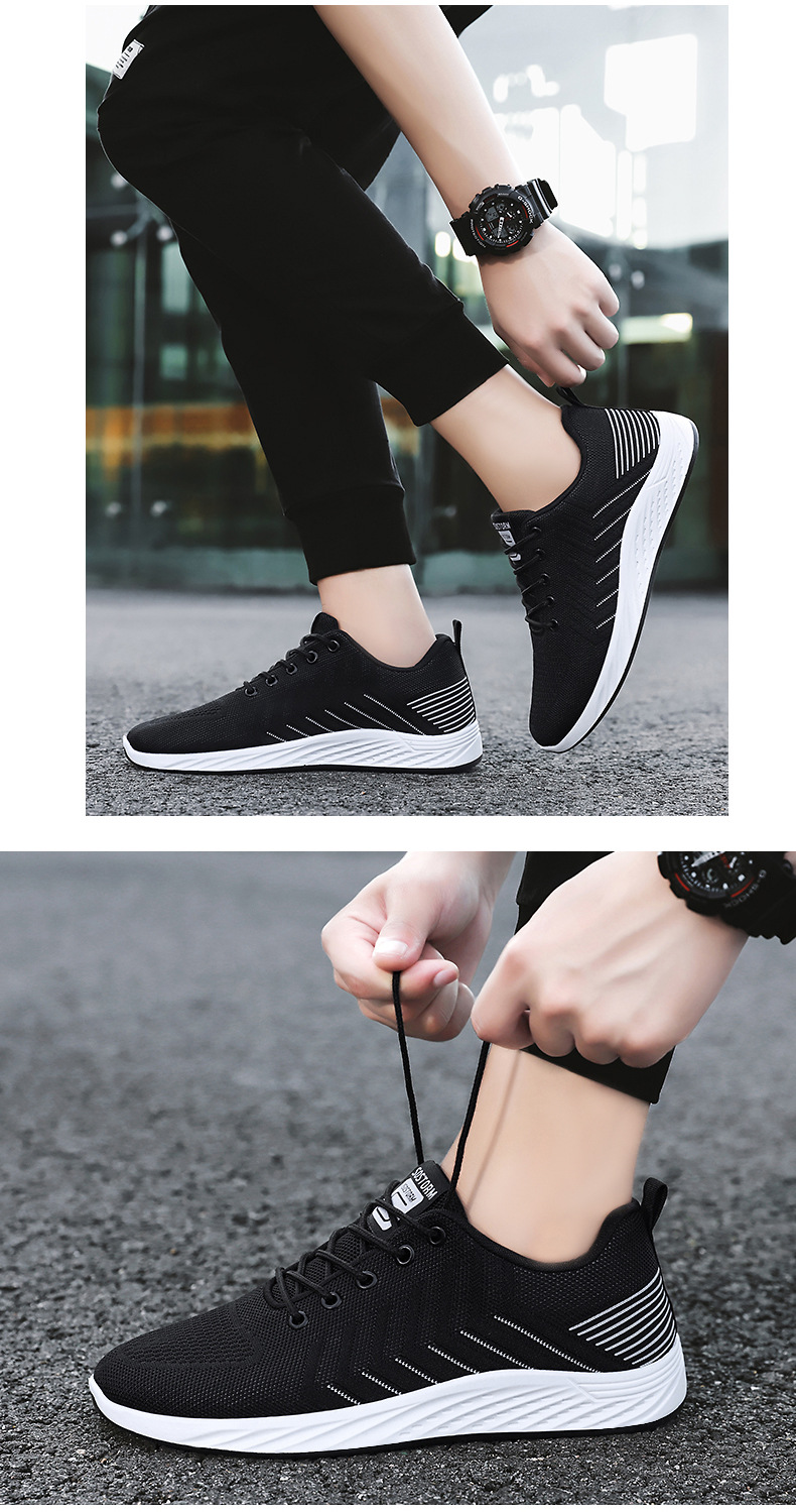 Atmungsaktive, leichte Herren-Laufschuhe aus Mesh detail 10
