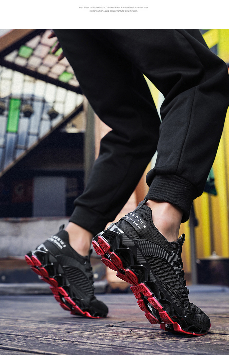 Atmungsaktive gedämpfte Laufschuhe für Herren detail 7