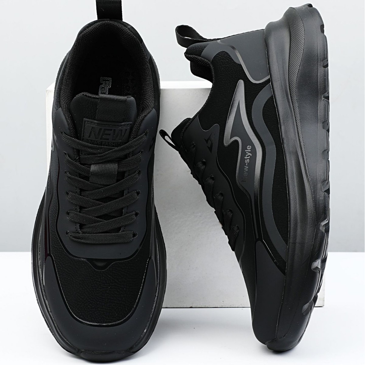 Scarpe sportive da uomo traspiranti e ammortizzate con lacci detail 13